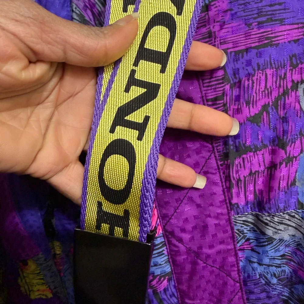 Honda Belt Purple and Yellow Women's (Adjustable Clamp) - Picture 3 of 4